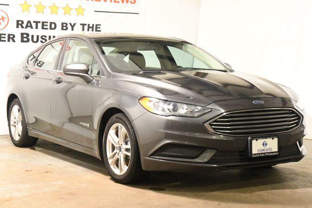 used 2018 Ford Fusion Hybrid car, priced at $13,795