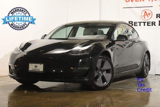 used 2021 Tesla Model 3 car, priced at $19,995