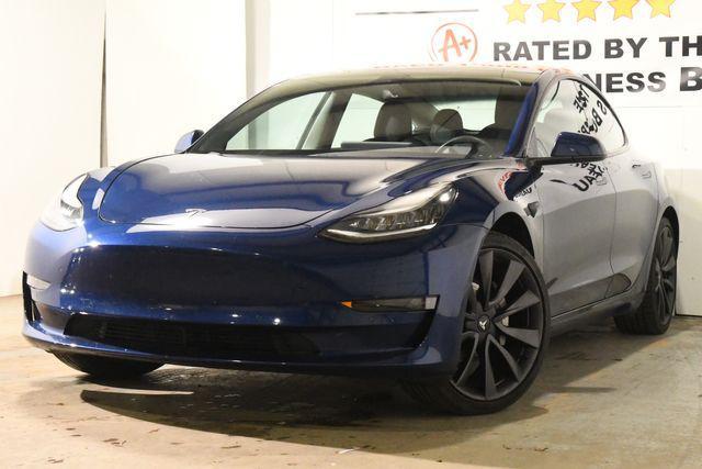 used 2019 Tesla Model 3 car, priced at $19,495