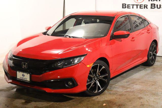 used 2019 Honda Civic car, priced at $18,495