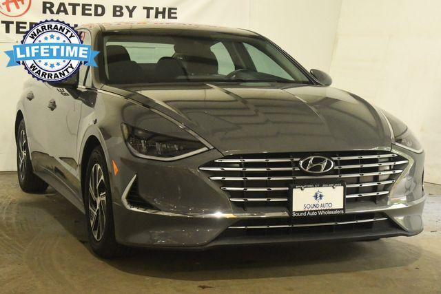 used 2022 Hyundai Sonata Hybrid car, priced at $20,495