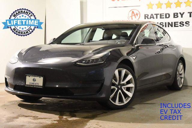 used 2018 Tesla Model 3 car, priced at $18,495