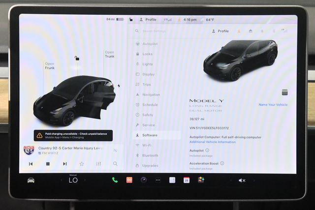 used 2020 Tesla Model Y car, priced at $27,995