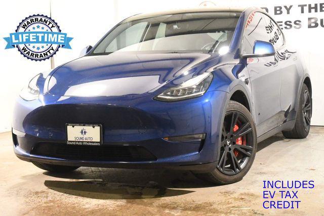 used 2021 Tesla Model Y car, priced at $19,995