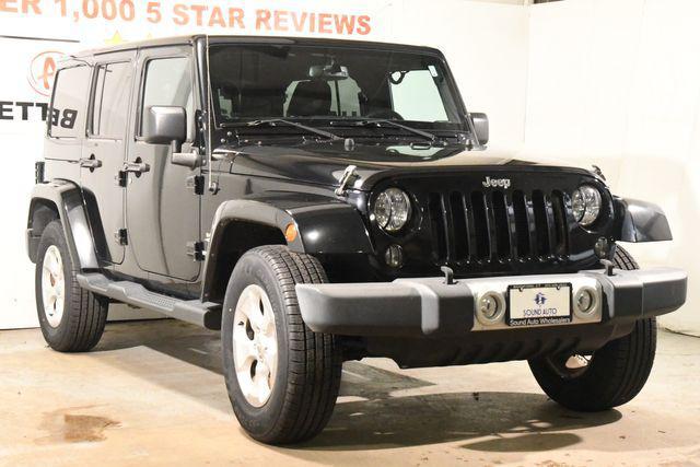 used 2015 Jeep Wrangler Unlimited car, priced at $18,995