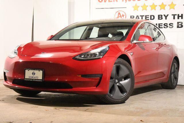 used 2018 Tesla Model 3 car, priced at $19,995