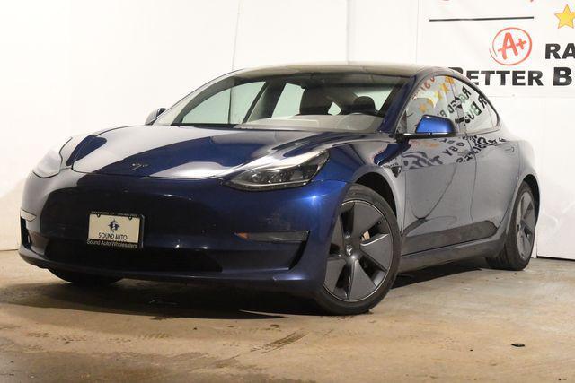 used 2021 Tesla Model 3 car, priced at $18,995