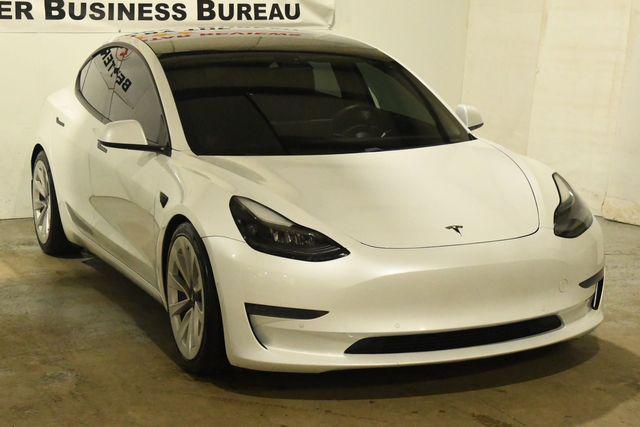 used 2021 Tesla Model 3 car, priced at $17,995