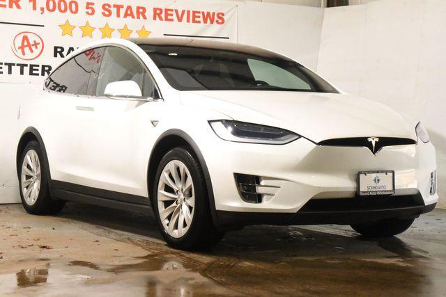 used 2021 Tesla Model X car, priced at $42,995