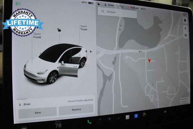used 2021 Tesla Model Y car, priced at $27,495