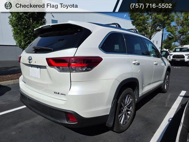 used 2019 Toyota Highlander car, priced at $27,754