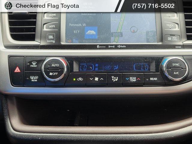 used 2017 Toyota Highlander car, priced at $24,124