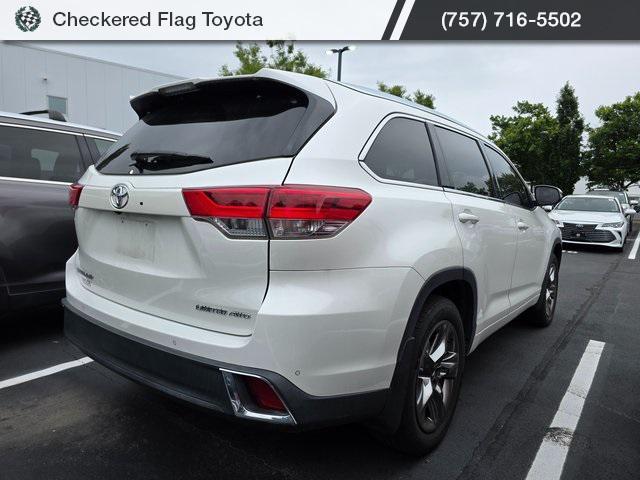 used 2017 Toyota Highlander car, priced at $24,124