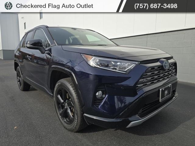 used 2021 Toyota RAV4 Hybrid car, priced at $28,390