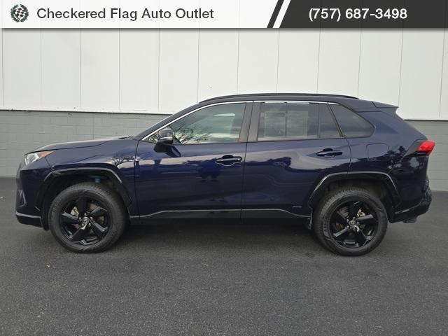 used 2021 Toyota RAV4 Hybrid car, priced at $28,390