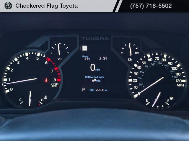 used 2024 Toyota Tundra car, priced at $44,390