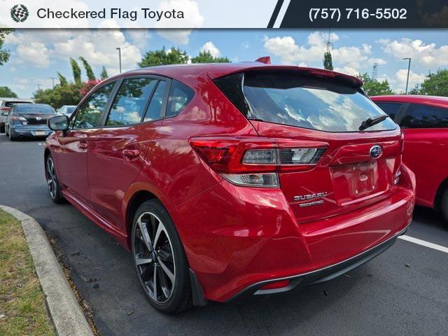used 2020 Subaru Impreza car, priced at $21,281