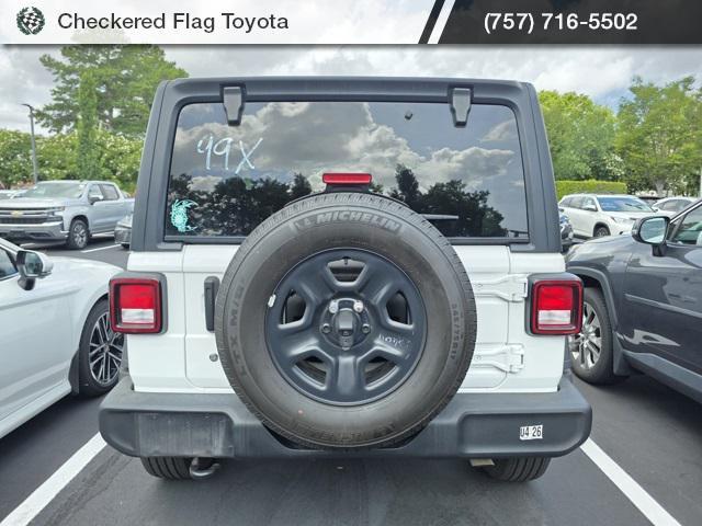 used 2022 Jeep Wrangler car, priced at $28,967