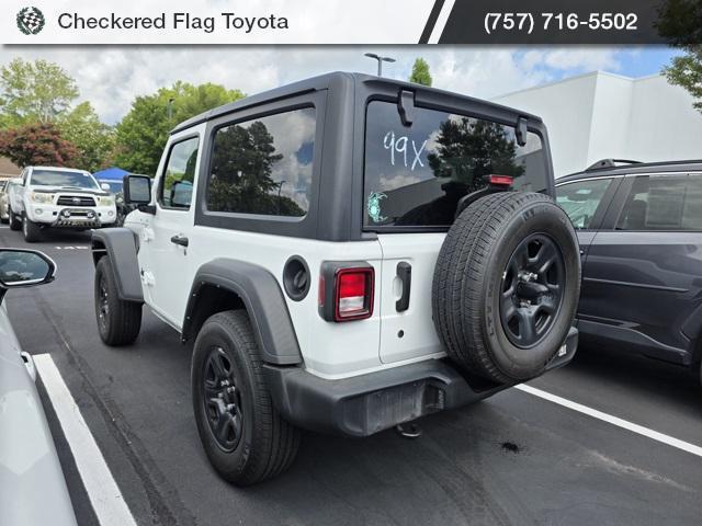 used 2022 Jeep Wrangler car, priced at $28,967