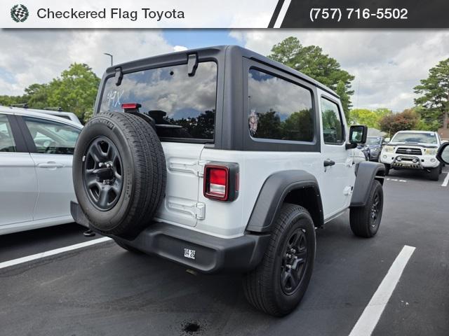 used 2022 Jeep Wrangler car, priced at $28,967