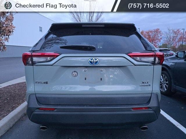 used 2021 Toyota RAV4 Hybrid car, priced at $25,290