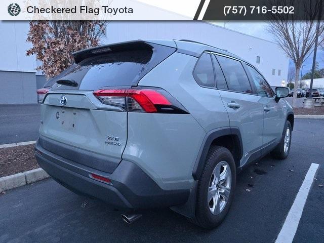 used 2021 Toyota RAV4 Hybrid car, priced at $25,290