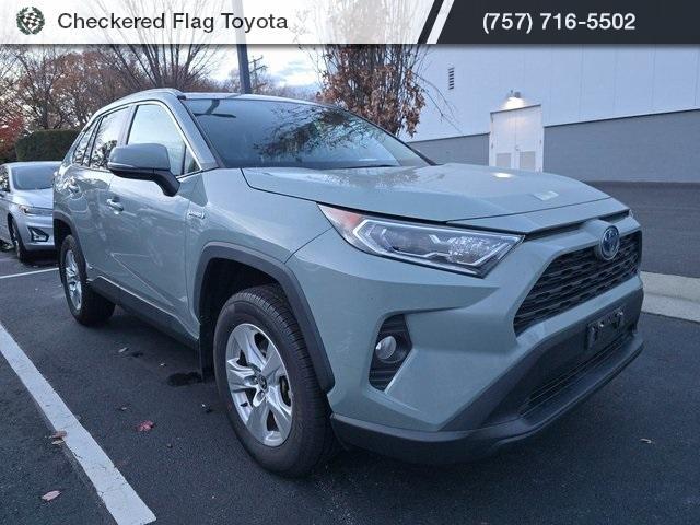 used 2021 Toyota RAV4 Hybrid car, priced at $25,290