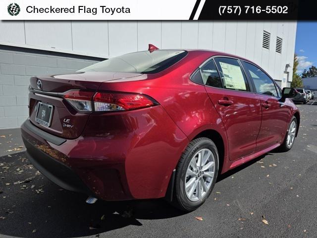 new 2026 Toyota Corolla Hybrid car, priced at $28,352