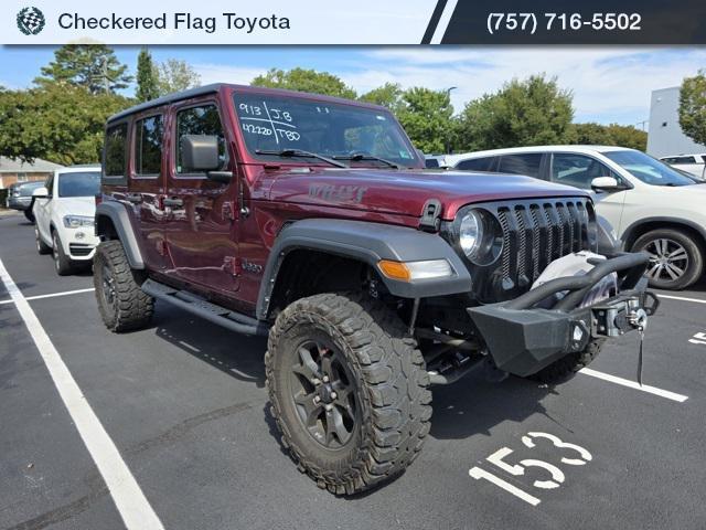 used 2022 Jeep Wrangler Unlimited car, priced at $32,965