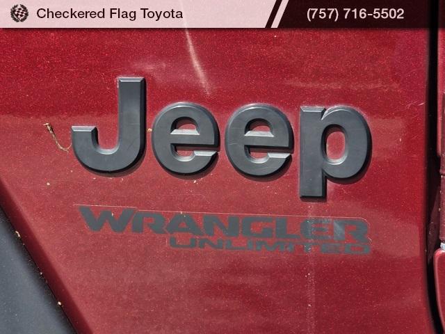 used 2022 Jeep Wrangler Unlimited car, priced at $31,881