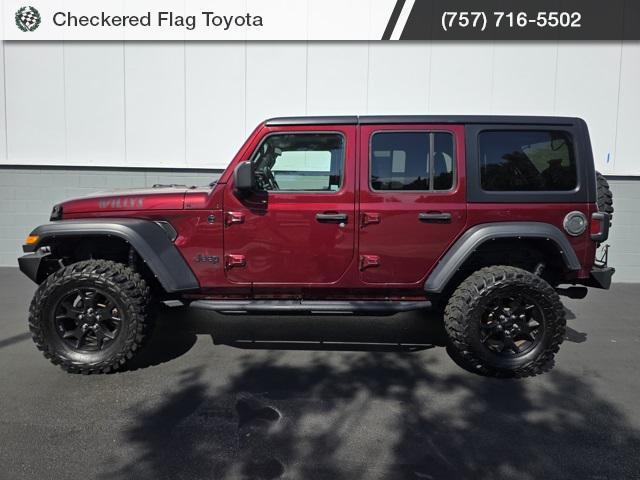 used 2022 Jeep Wrangler Unlimited car, priced at $31,881