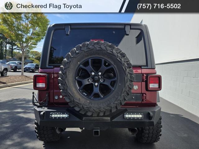 used 2022 Jeep Wrangler Unlimited car, priced at $31,881