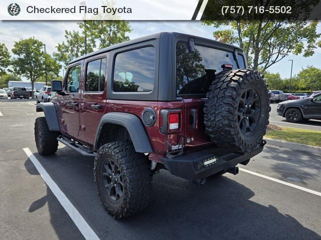 used 2022 Jeep Wrangler Unlimited car, priced at $32,965
