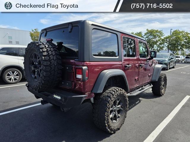used 2022 Jeep Wrangler Unlimited car, priced at $32,965