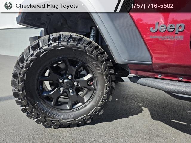 used 2022 Jeep Wrangler Unlimited car, priced at $31,881