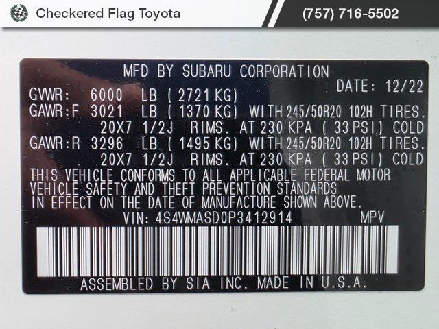 used 2023 Subaru Ascent car, priced at $33,616