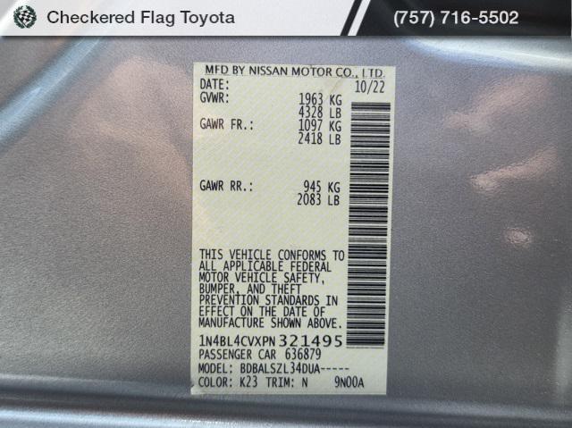 used 2023 Nissan Altima car, priced at $22,680
