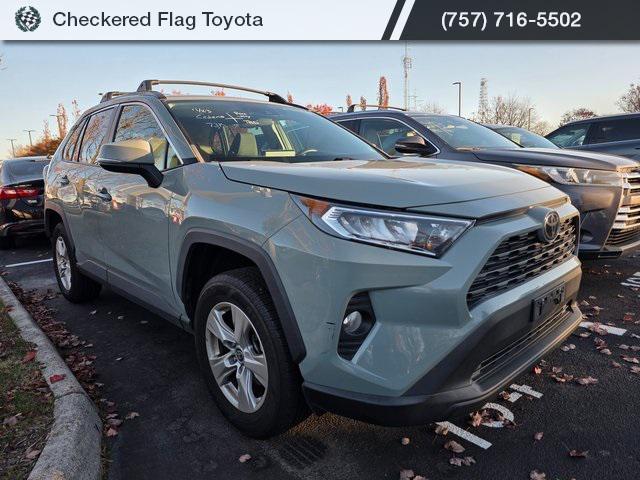 used 2021 Toyota RAV4 car, priced at $24,290