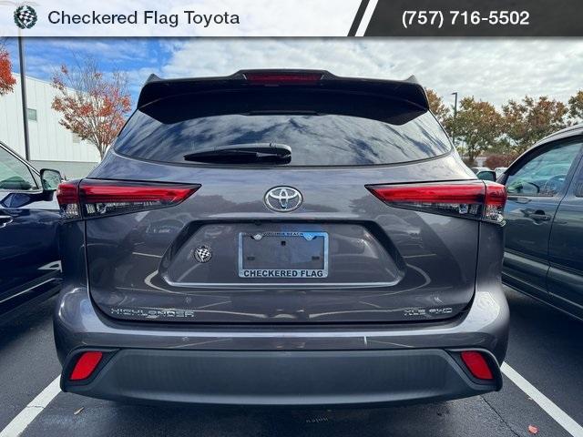 used 2021 Toyota Highlander car, priced at $35,290