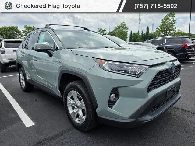 used 2020 Toyota RAV4 Hybrid car, priced at $27,995