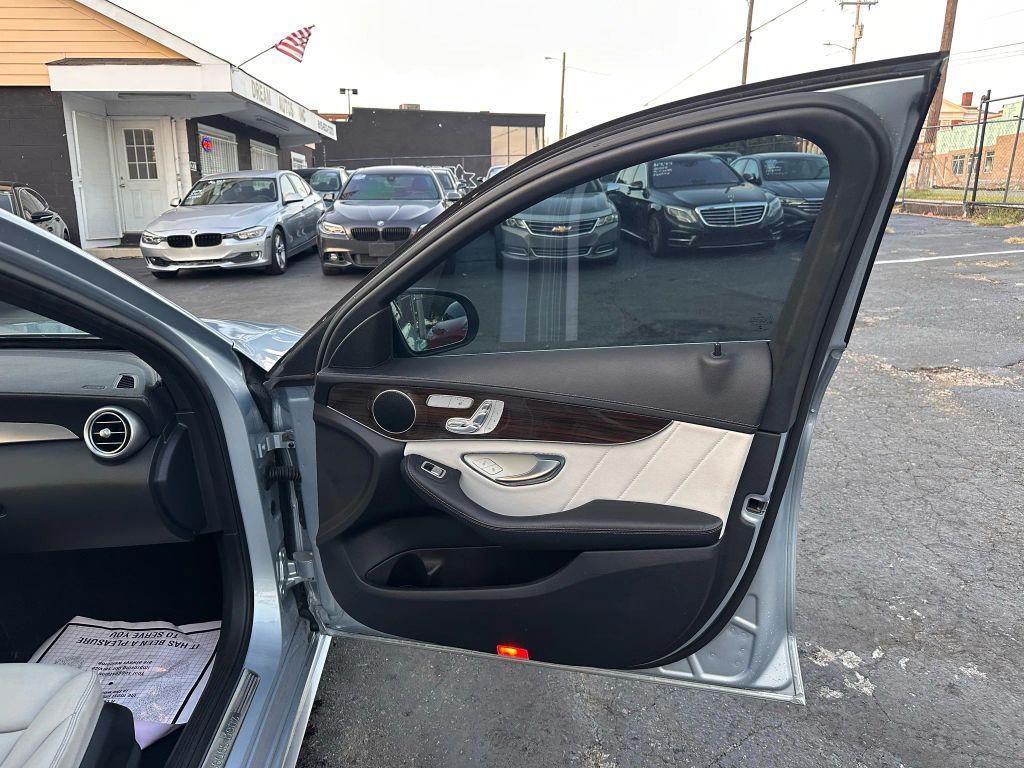 used 2017 Mercedes-Benz C-Class car, priced at $11,999
