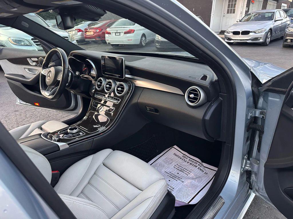 used 2017 Mercedes-Benz C-Class car, priced at $11,999