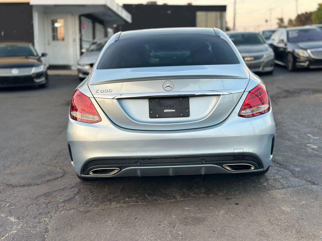 used 2017 Mercedes-Benz C-Class car, priced at $11,999