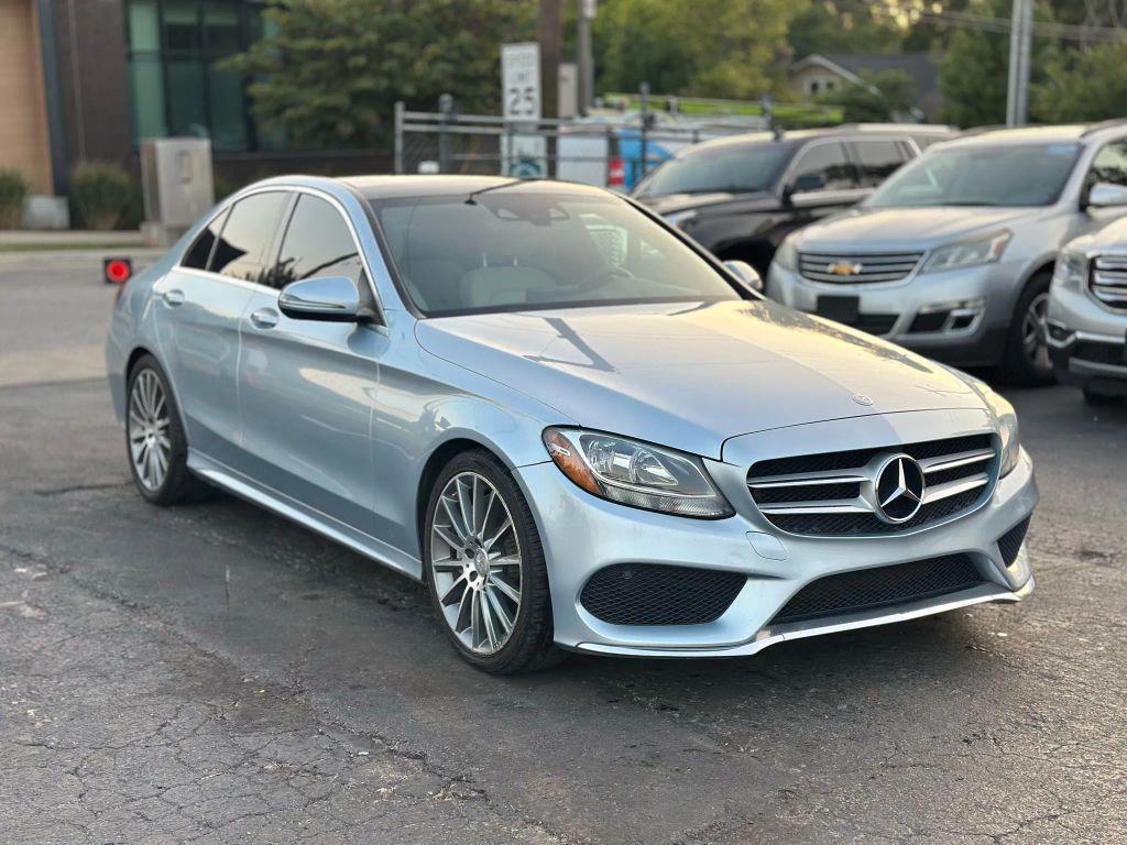 used 2017 Mercedes-Benz C-Class car, priced at $11,999