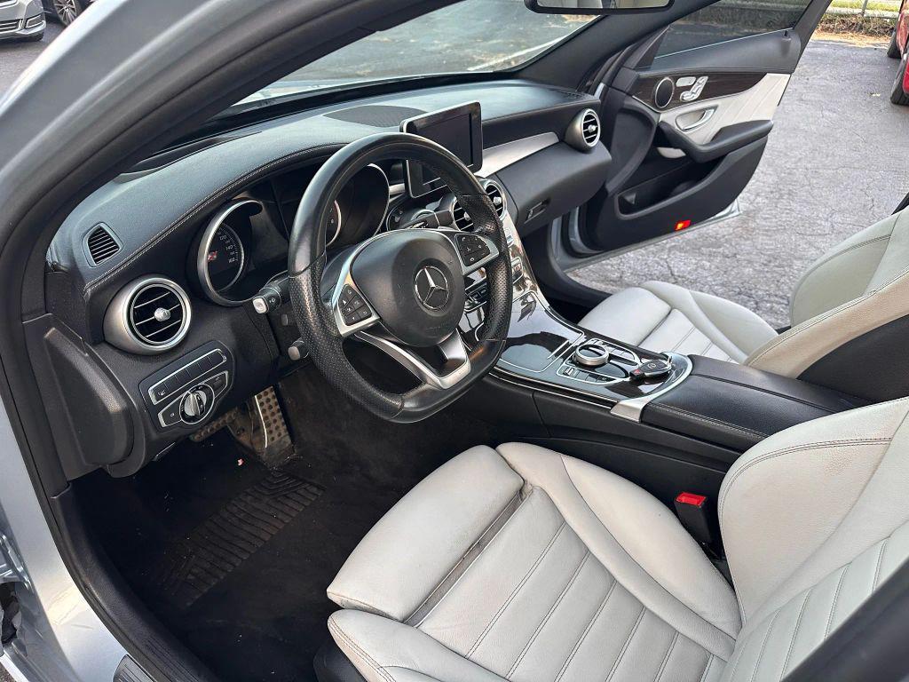 used 2017 Mercedes-Benz C-Class car, priced at $11,999