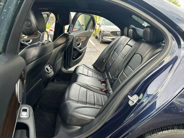 used 2018 Mercedes-Benz C-Class car, priced at $13,999