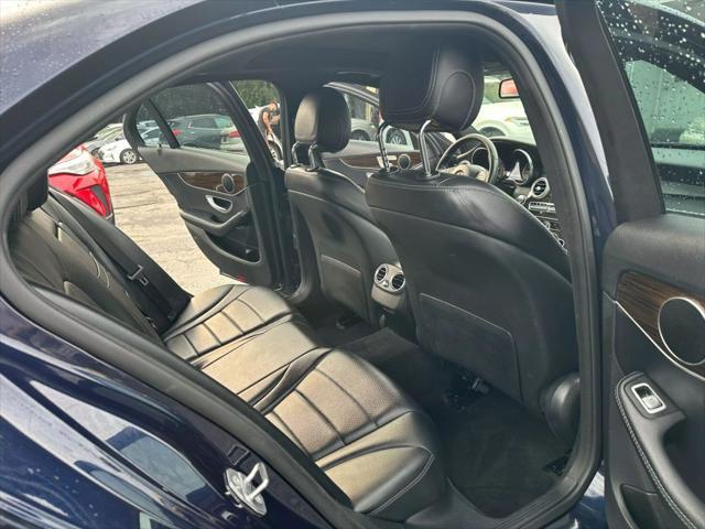 used 2018 Mercedes-Benz C-Class car, priced at $13,999