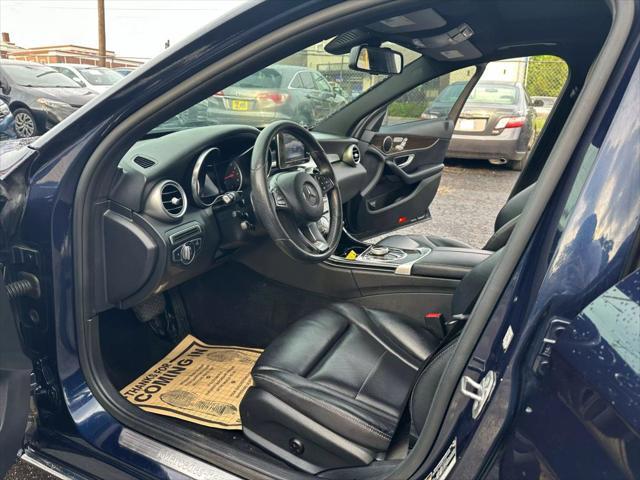 used 2018 Mercedes-Benz C-Class car, priced at $13,999