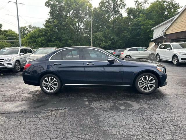 used 2018 Mercedes-Benz C-Class car, priced at $13,999