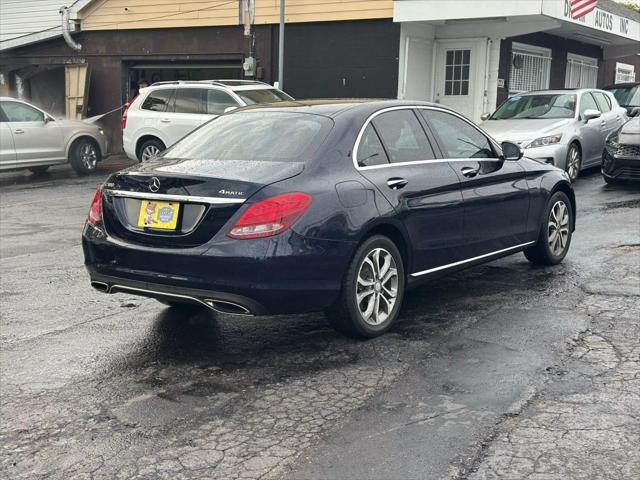 used 2018 Mercedes-Benz C-Class car, priced at $13,999